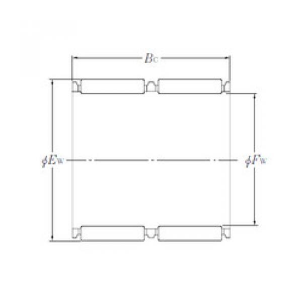 needle roller bearing sleeve K28×33×26ZW NTN #1 image