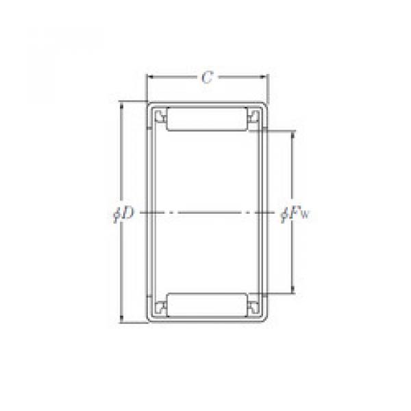 needle roller thrust bearing catalog HK0306T2 NTN #1 image