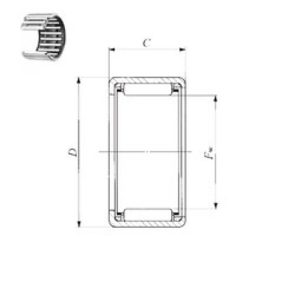 Needle Roller Bearing Manufacture TA 1020 Z IKO #1 image