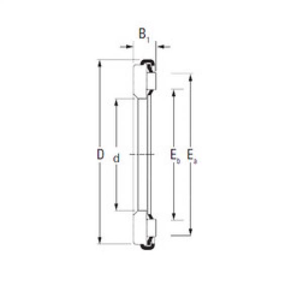 needle roller thrust bearing catalog AX 11 130 170 KOYO #1 image