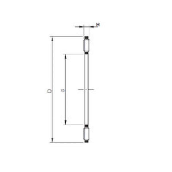 needle roller thrust bearing catalog AXK 0619 ISO #1 image