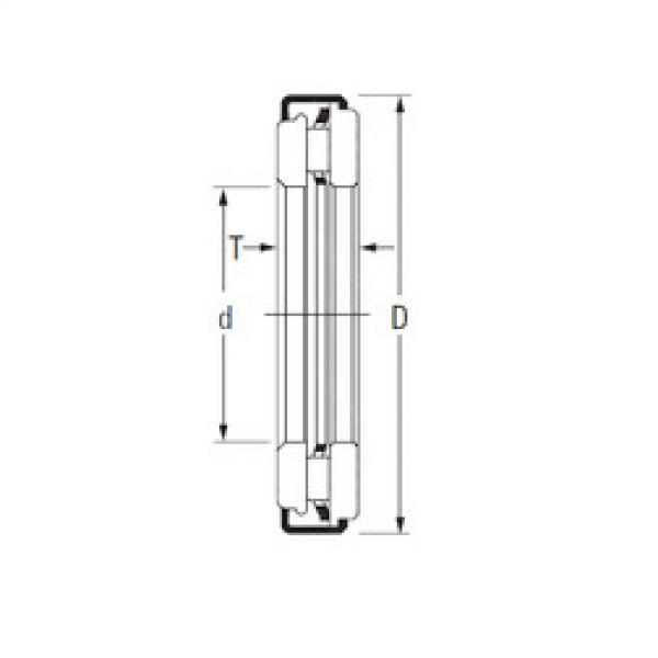 needle roller thrust bearing catalog AXZ 10 70 96 Timken #1 image