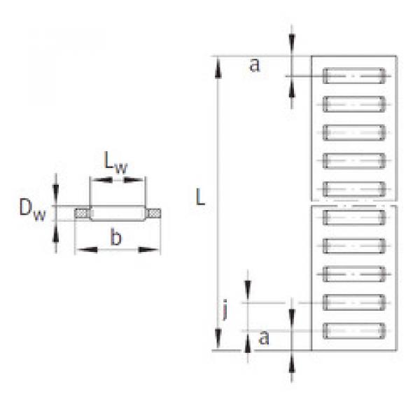 needle roller thrust bearing catalog BF12022 INA #1 image