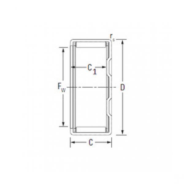 needle roller thrust bearing catalog BK0509 KOYO #1 image