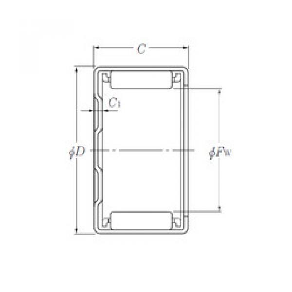 needle roller thrust bearing catalog BK0306T2 NTN #1 image