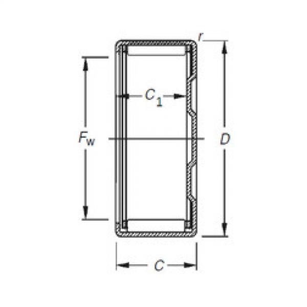 needle roller thrust bearing catalog BK0509 Timken #1 image