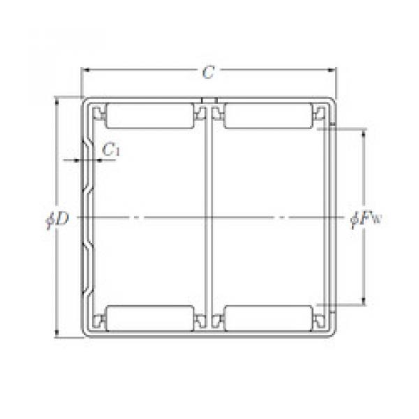 needle roller thrust bearing catalog BK1522ZWD NTN #1 image