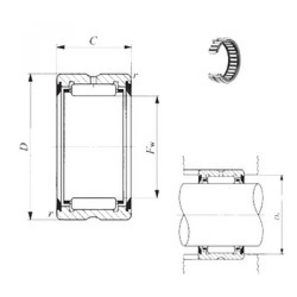 needle roller thrust bearing catalog BR 445628 UU IKO #1 image