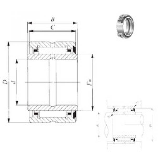 needle roller thrust bearing catalog BRI 243720 U IKO #1 image