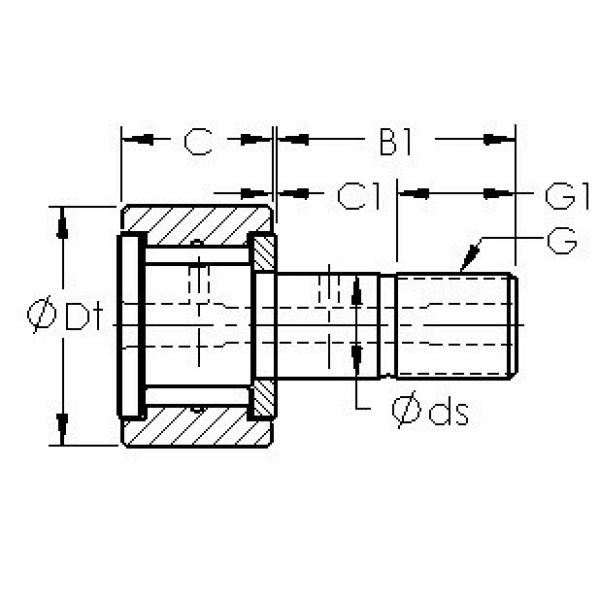 needle roller thrust bearing catalog CF10-1 AST #1 image