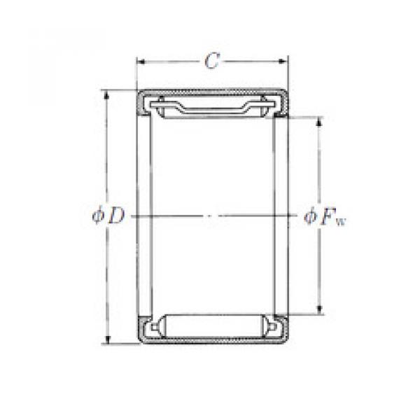 needle roller thrust bearing catalog DB508201 NSK #1 image