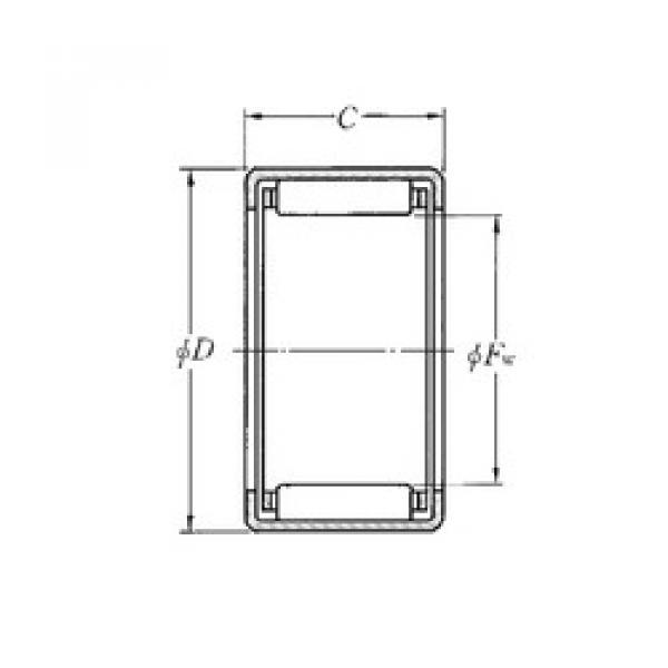 needle roller thrust bearing catalog DCL1012 NTN #1 image