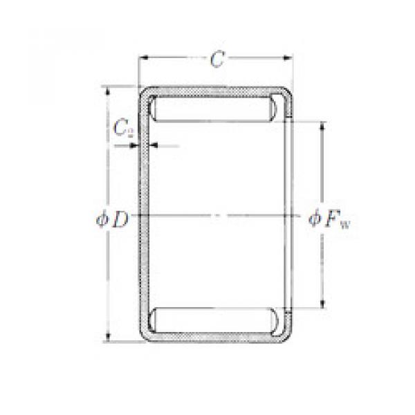 needle roller bearing sleeve MFY-99 NSK #1 image