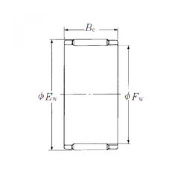 needle roller thrust bearing catalog FBN-101311 NSK #1 image