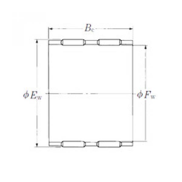 needle roller thrust bearing catalog FBN-242825W NSK #1 image