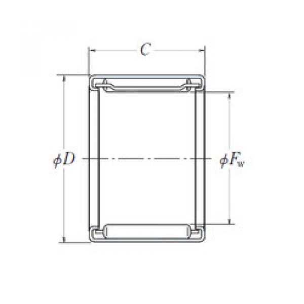 needle roller thrust bearing catalog FJ-1210 NSK #1 image