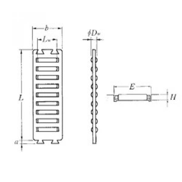 needle roller thrust bearing catalog FF3020 NTN #1 image