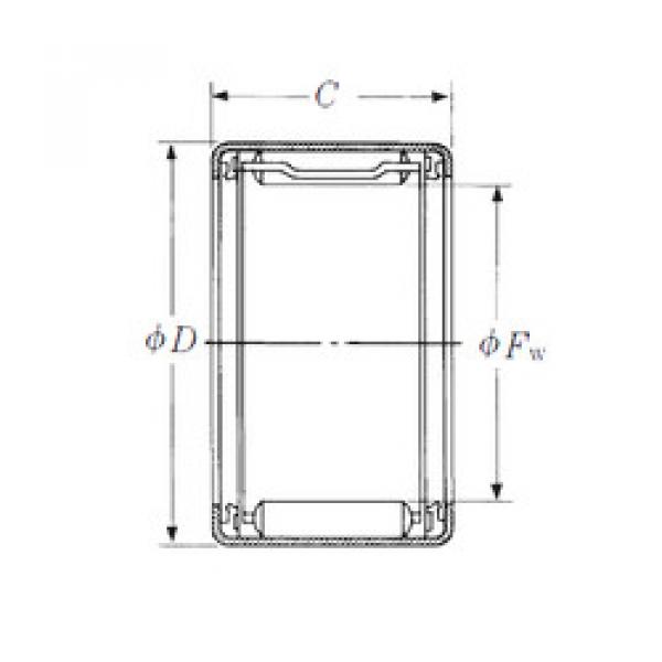 needle roller thrust bearing catalog FJHTT-1216 NSK #1 image