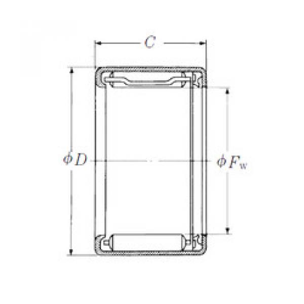 needle roller thrust bearing catalog FJLT-1012 NSK #1 image