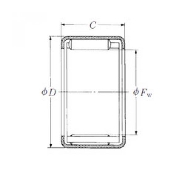 needle roller thrust bearing catalog FJP-36 NSK #1 image