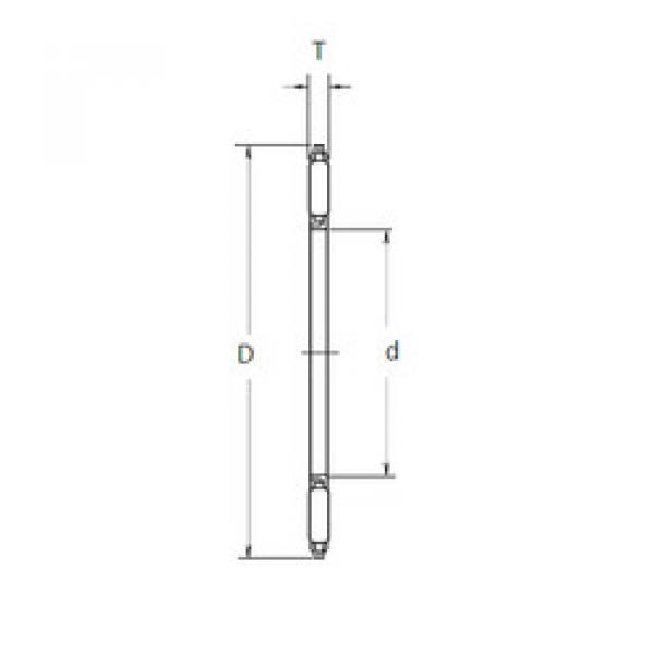 needle roller thrust bearing catalog FNTA-1024 NSK #1 image