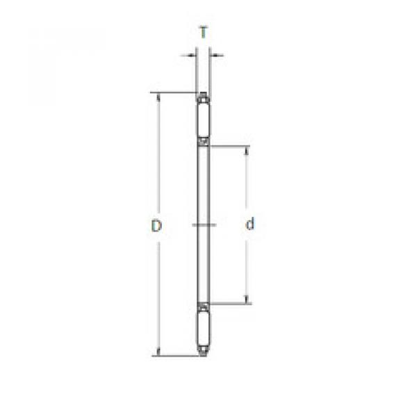 needle roller thrust bearing catalog FNTA-1730 NSK #1 image