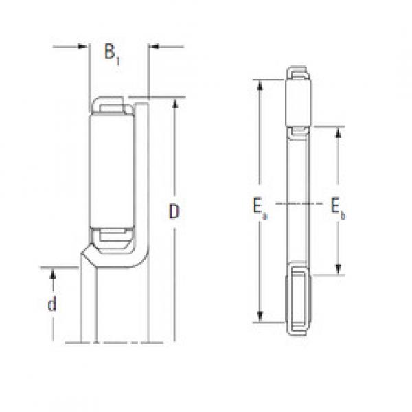 needle roller thrust bearing catalog FNTF-1026 KOYO #1 image