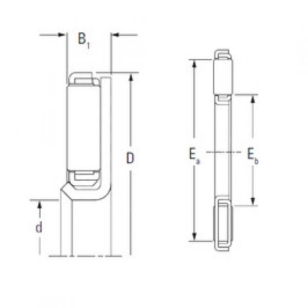 needle roller thrust bearing catalog FNTF-1530 KOYO #1 image