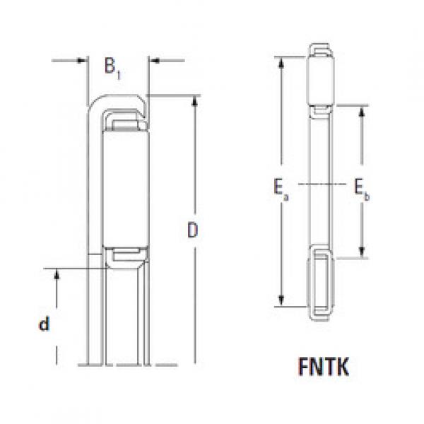 needle roller thrust bearing catalog FNTK-1228 KOYO #1 image