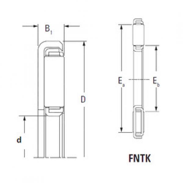 needle roller thrust bearing catalog FNTK-1530 Timken #1 image