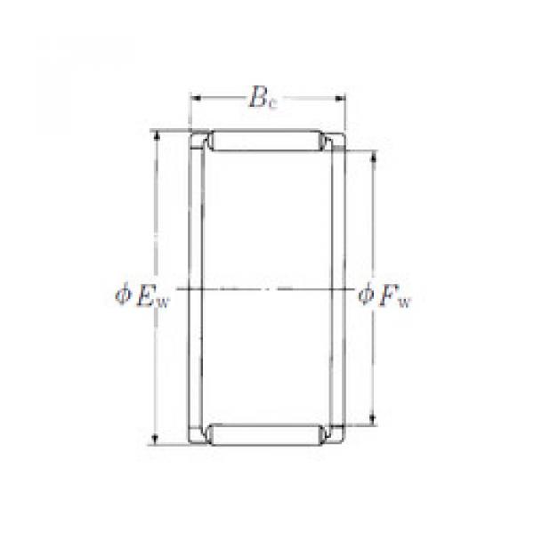 needle roller thrust bearing catalog FWF-10010830 NSK #1 image