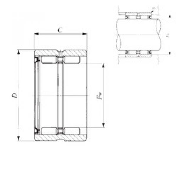 needle roller thrust bearing catalog GBR 162416 U IKO #1 image