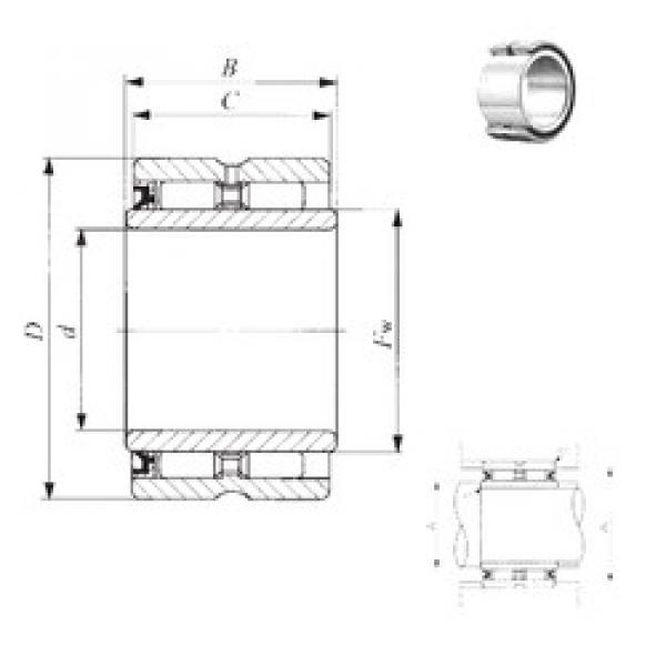 needle roller thrust bearing catalog GBRI 406028 U IKO #1 image