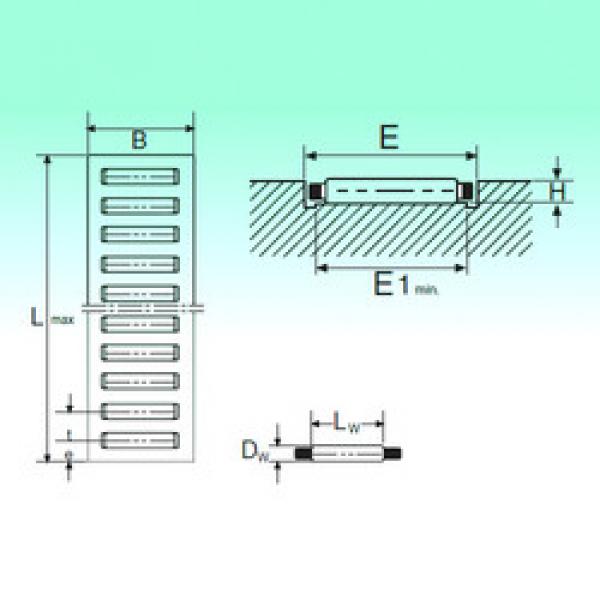 needle roller thrust bearing catalog GLP 12040 NBS #1 image