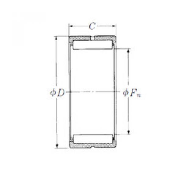 needle roller thrust bearing catalog HJ-10412840 NSK #1 image