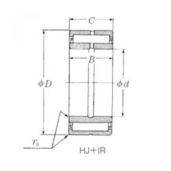 needle roller thrust bearing catalog HJ-11614648 + IR-9611648 NSK #1 image