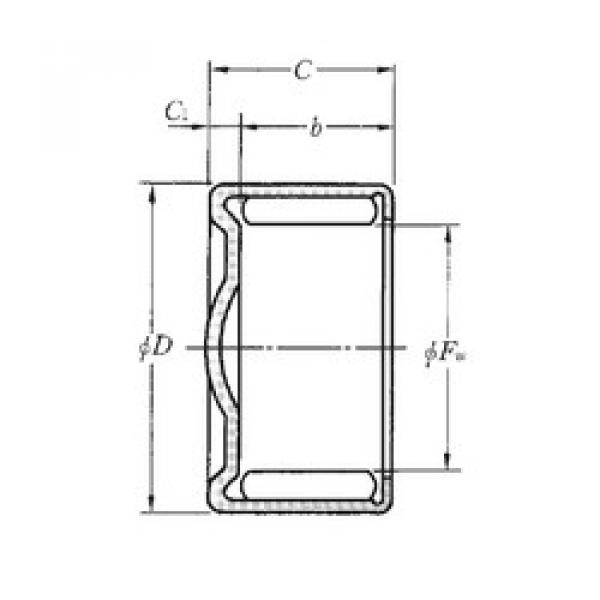 needle roller thrust bearing catalog HCK1217 NTN #1 image