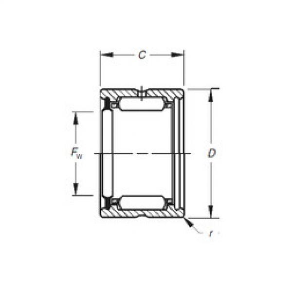 needle roller thrust bearing catalog HJ-142216RS Timken #1 image