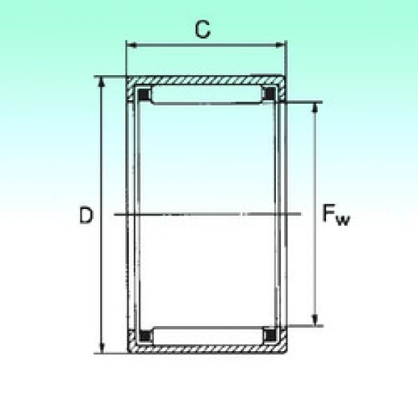 needle roller thrust bearing catalog HK 0908 NBS #1 image