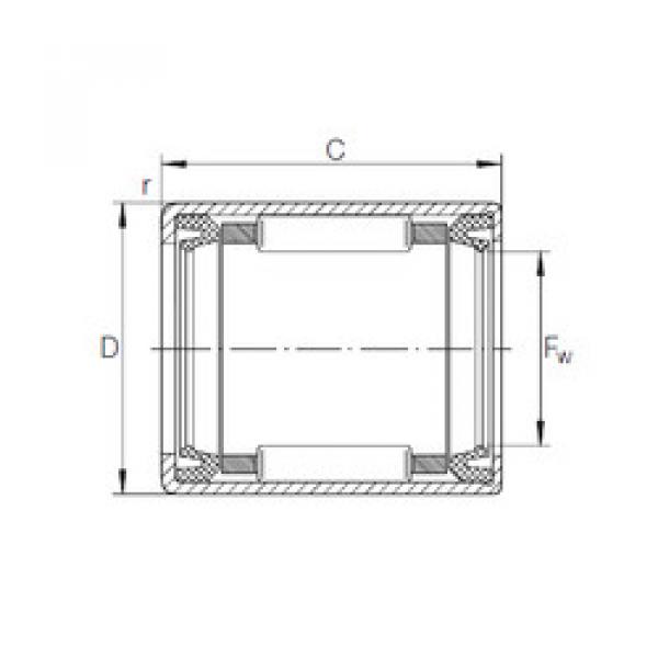 needle roller thrust bearing catalog HK 0812.2RS FPM DK B INA #1 image