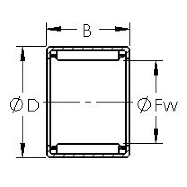 Needle Roller Bearing Manufacture SCE2012 AST #1 image