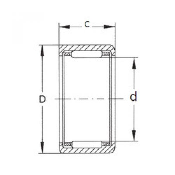 needle roller thrust bearing catalog HK0408TN FBJ #1 image