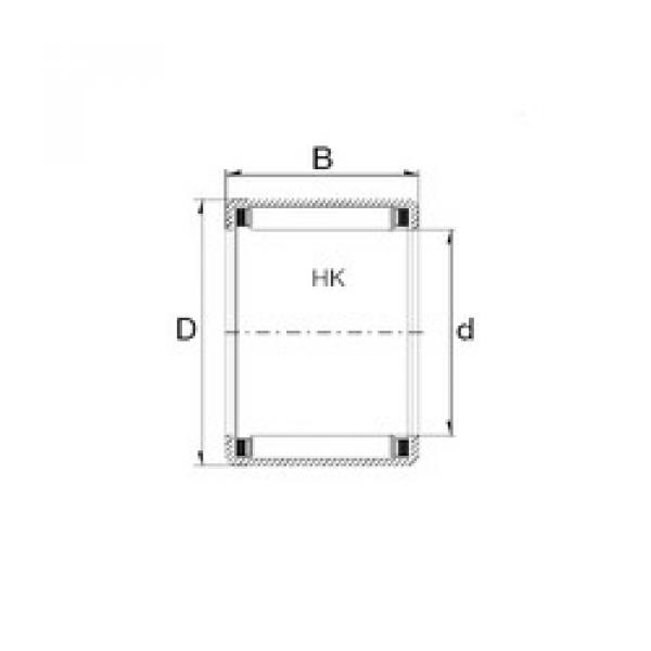 needle roller thrust bearing catalog HK0608 ZEN #1 image