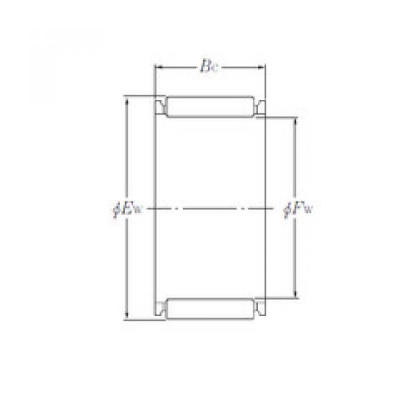 needle roller bearing sleeve K28×32×17 NTN #1 image