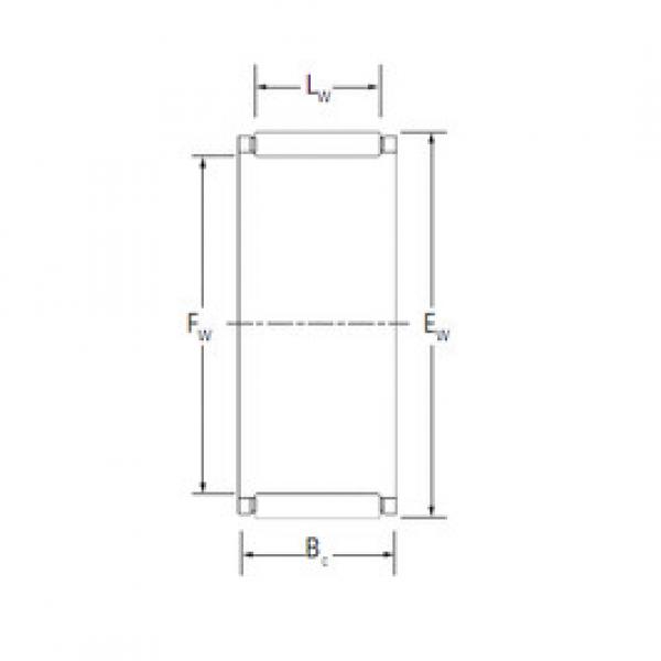 needle roller bearing sleeve K9X12X11,5SE KOYO #1 image