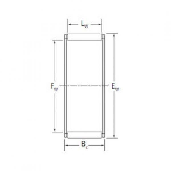 needle roller bearing sleeve K30X37X16BE KOYO #1 image