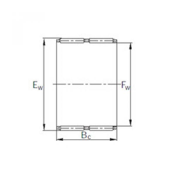 needle roller bearing sleeve K434831ZWPC KBC #1 image