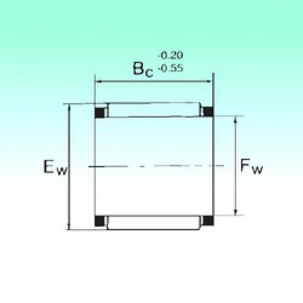 needle roller bearing sleeve KBK 10x13x10 NBS #1 image