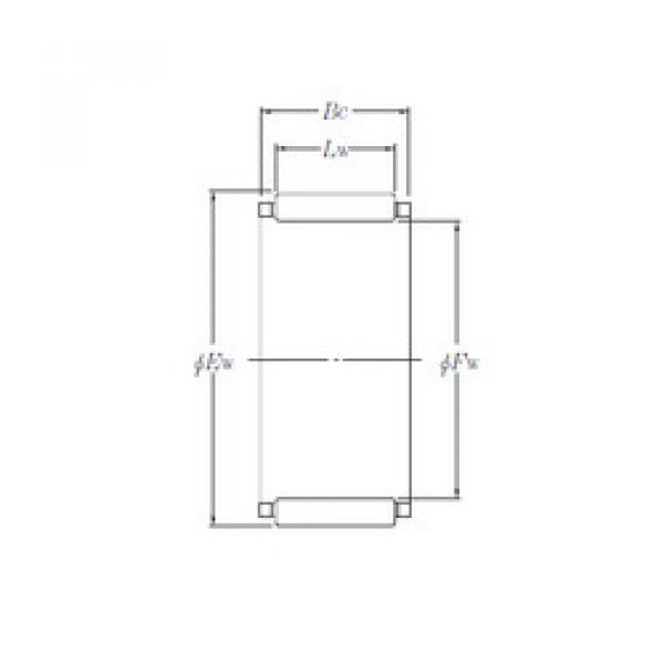 needle roller bearing sleeve KBK10×14×14.8X NTN #1 image