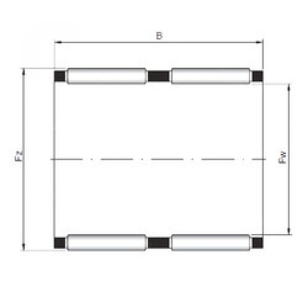 needle roller bearing sleeve KK12x15x20 CX #1 image